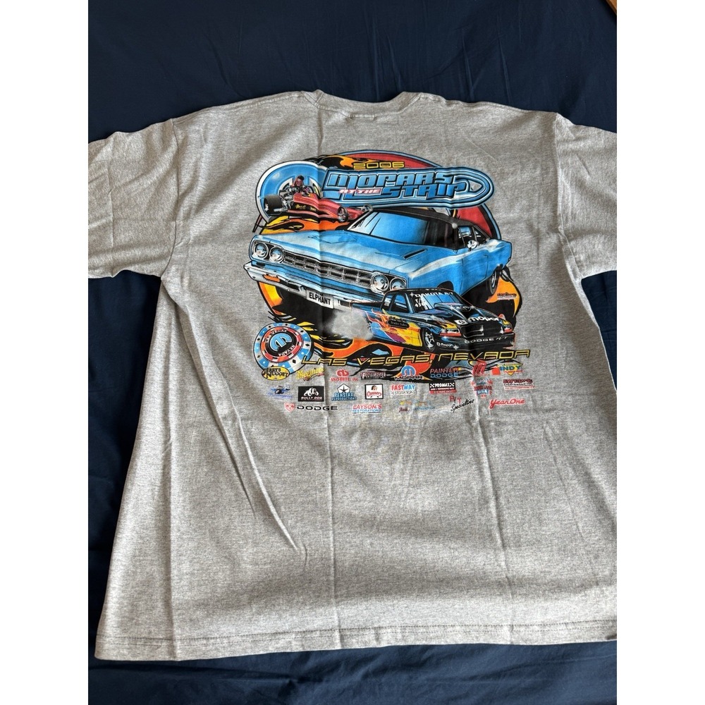 MOPAR CARS AT THE STRIP T shirt XL New